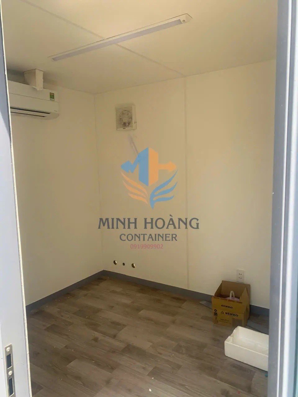 Container Văn Phòng 10 Feet Xám